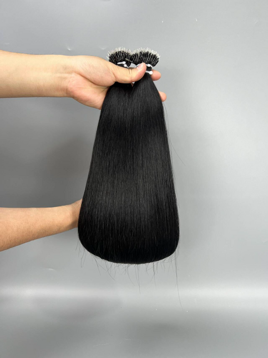 100% Human hair  Nano Hair-Dark Color