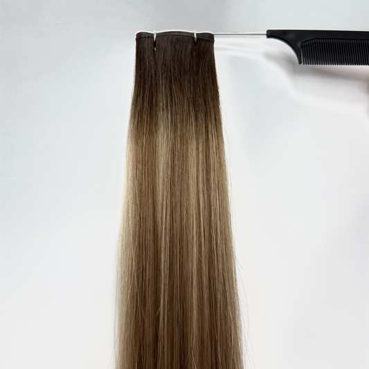 100% Human hair  Genius Weft-Balayage Color